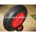 400-8 16 inch color pu solid foam wheel for wheelbarrow ,Plastic rim Farm machinery wheel,parts,accessories